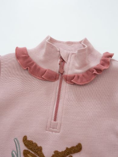 Bilde av WoolLand Høvringen top girl OldPink